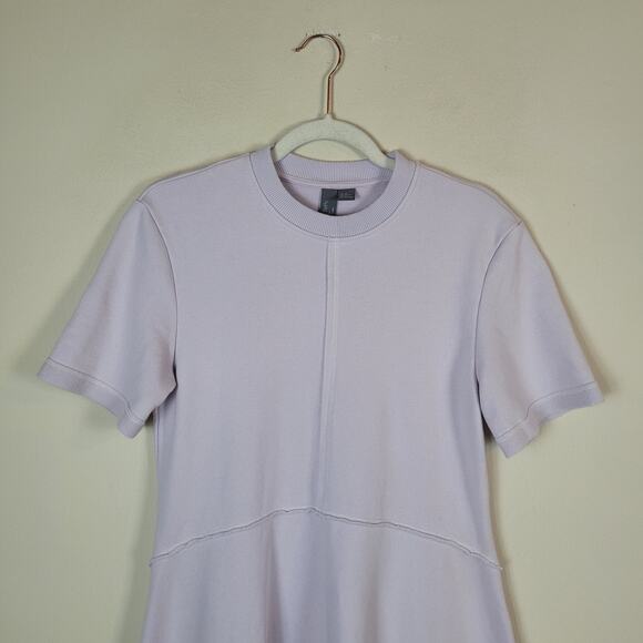 Sweaty Betty Revive T-Shirt Dress 0 2 Mistflower Purple Relaxed Comfy Loungewear - Picture 3 of 13